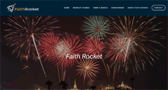 Desktop Screenshot of faithrocket.org